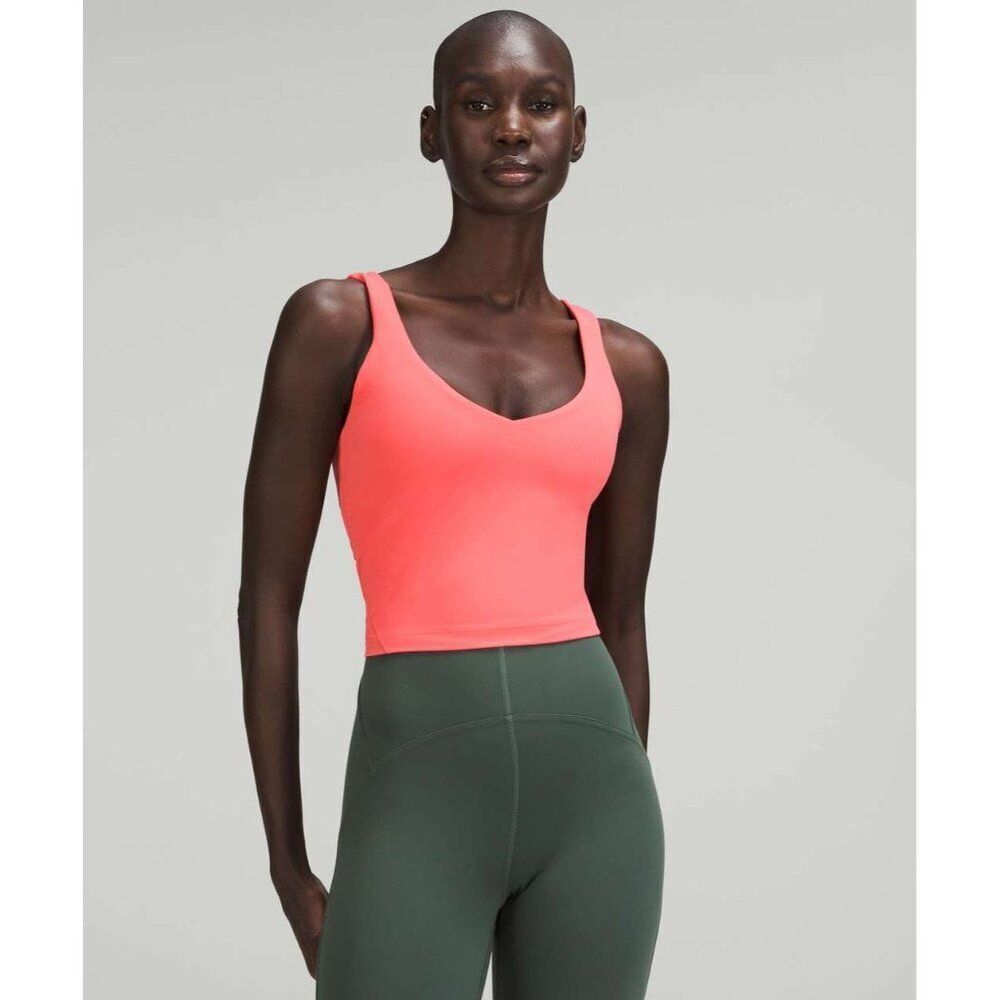 Lululemon Align Tank Top in Pale Raspberry, size 4